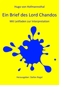 Ein Brief des Lord Chandos (eBook, ePUB) - von Hofmannsthal, Hugo