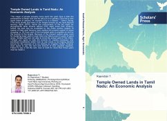 Temple Owned Lands in Tamil Nadu: An Economic Analysis - T., Rajendran