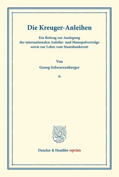 Cover Die Kreuger-Anleihen.