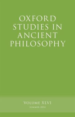 Oxford Studies in Ancient Philosophy, Volume 46