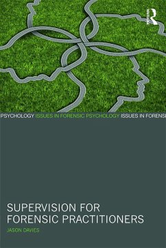 Supervision for Forensic Practitioners - Davies, Jason