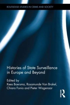 Histories of State Surveillance in Europe and Beyond