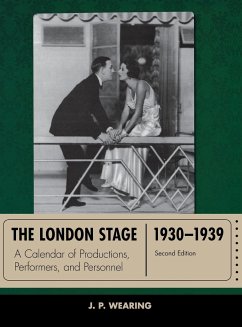 The London Stage 1930-1939 - Wearing, J. P.