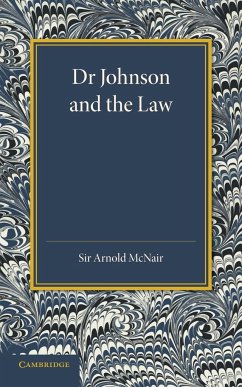 Dr Johnson and the Law - McNair, Arnold