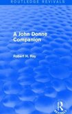 A John Donne Companion (Routledge Revivals)