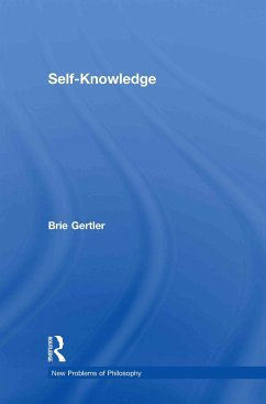 Self-Knowledge - Gertler, Brie