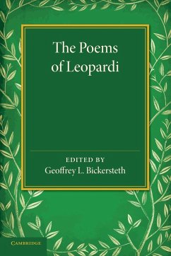 The Poems of Leopardi - Leopardi, Giacomo