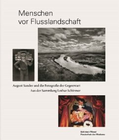 Menschen vor Flusslandschaft - Sander, August