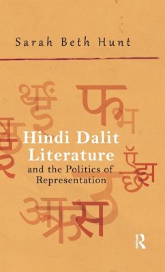 Cover Hindi Dalit Literature and the Politics of Representation