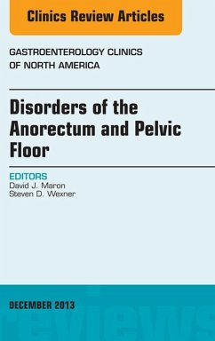 Disorders of the Anorectum and Pelvic Floor, An Issue of Gastroenterology Clinics (eBook, ePUB) - Maron, David J.; Wexner, Steven D.