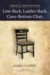 Low-Back, Ladder-Back, Cane-Bottom Chair - Bild 1