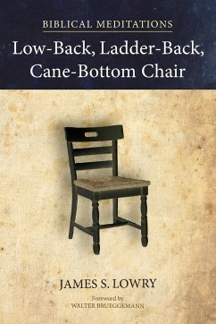 Low-Back, Ladder-Back, Cane-Bottom Chair - Lowry, James S.