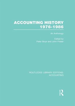 Accounting History 1976-1986 (RLE Accounting) (eBook, PDF) - Boys, Peter; Freear, John