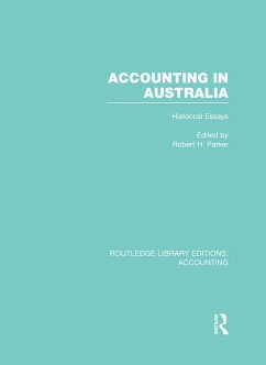 Cover Accounting in Australia (RLE Accounting) (eBook, ePUB)