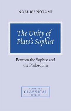 Unity of Plato's Sophist (eBook, PDF) - Notomi, Noburu