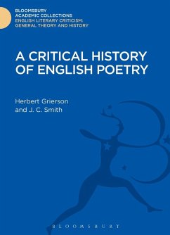 Cover A Critical History of English Poetry (eBook, PDF)
