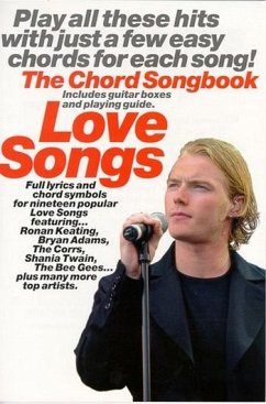 Cover Love Songs The Chord Songbook Lyrics & Chords Book