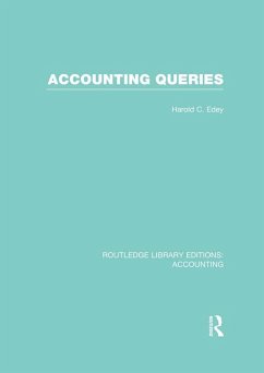 Accounting Queries (RLE Accounting) (eBook, ePUB) - Edey, Harold