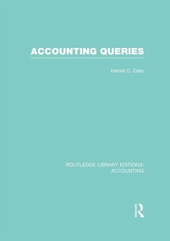Cover Accounting Queries (RLE Accounting) (eBook, ePUB)