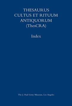 Thesaurus Cultus Et Rituum Antiquorum Index