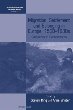 Migration, Settlement and Belonging in Europe, 1500-1930s (eBook, ePUB)
