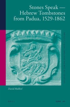 Stones Speak - Hebrew Tombstones from Padua, 1529-1862 - Malkiel, David