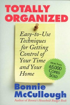 Totally Organized (eBook, ePUB) - McCullough, Bonnie Runyan
