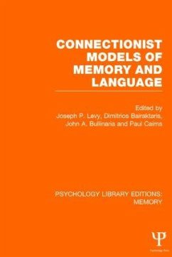 Connectionist Models of Memory and Language (PLE