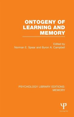 Ontogeny of Learning and Memory (Ple: Memory)