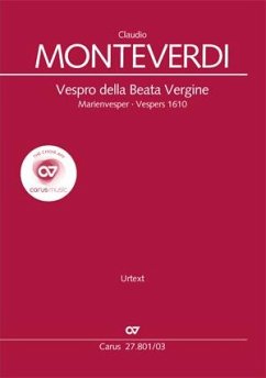 Vespro della Beata Vergine - Monteverdi, Claudio