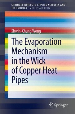 The Evaporation Mechanism in the Wick of Copper Heat Pipes - Wong, Shwin-Chung