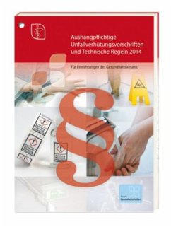 Cover Aushangpflichtige Unfallverhütungsvorschriften und Technische Regeln 2014