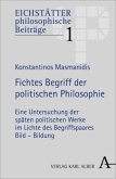 Fichtes Begriff der politischen Philosophie