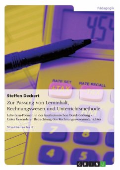 Zur Passung von Lerninhalt und Unterrichtsmethode (eBook, ePUB)