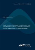 Analyse der langfristigen Auswirkungen von Elektromobilität auf das deutsche Energiesystem im europäischen Energieverbund