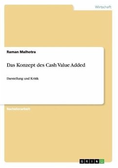 Das Konzept des Cash Value Added - Malhotra, Raman