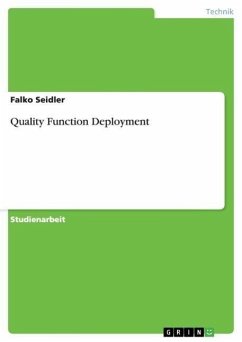 Quality Function Deployment - Seidler, Falko