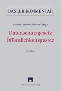 Datenschutzgesetz (DSG)/Öffentlichkeitsgesetz (BGÖ)