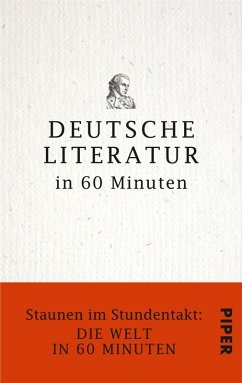 Deutsche Literatur in 60 Minuten (eBook, ePUB) - Zirnbauer, Thomas