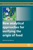 New Analytical Approaches for Verifying the Origin of Food (eBook, ePUB)