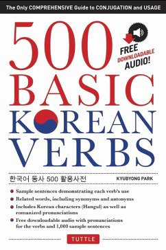 500 Basic Korean Verbs (eBook, ePUB) - Park, Kyubyong