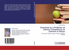 Preschool as a Predictor of Literacy Competency of Learners in Kenya - Mulongo, Godfrey