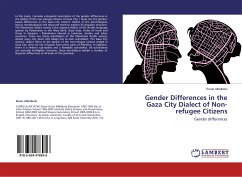 Gender Differences in the Gaza City Dialect of Non-refugee Citizens