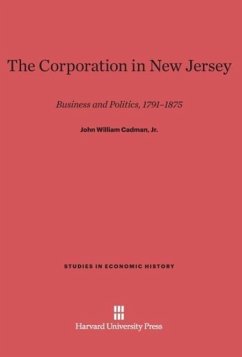 The Corporation in New Jersey - Cadman, John William