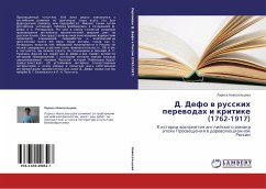 D. Defo w russkih perewodah i kritike (1762-1917) - Novosel'tseva, Larisa