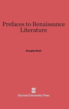 Cover Prefaces to Renaissance Literature