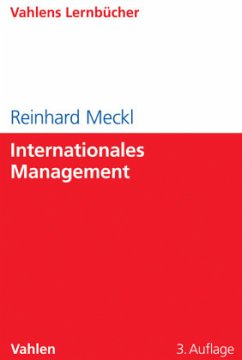 Internationales Management - Meckl, Reinhard