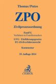 Zivilprozessordnung (ZPO) , Kommentar