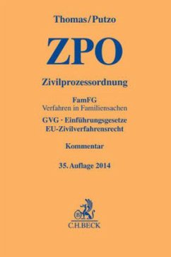 Zivilprozessordnung (ZPO) , Kommentar