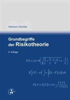 Grundbegriffe der Risikotheorie - Heilmann, Wolf-Rüdiger;Schröter, Klaus Jürgen